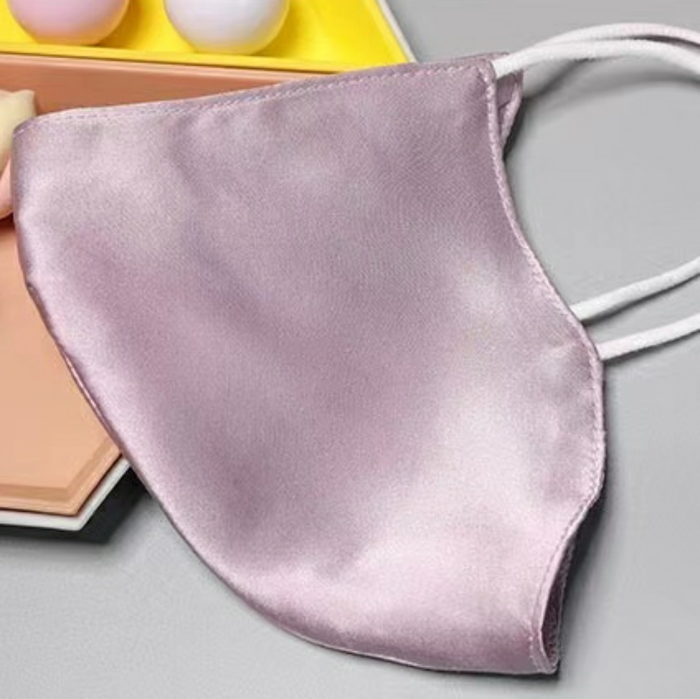 Mulberry Silk Face Masks - Purple